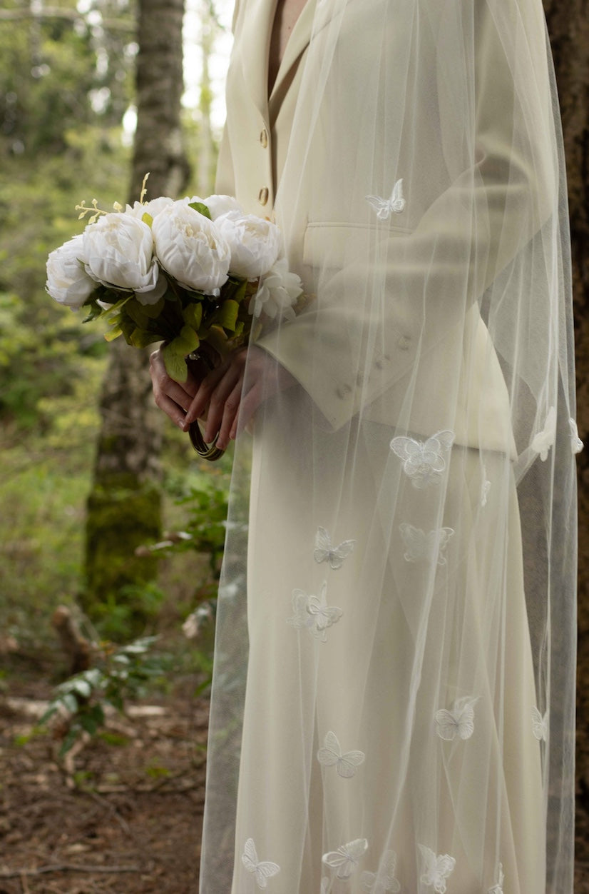 Butterfly Ombre Veil