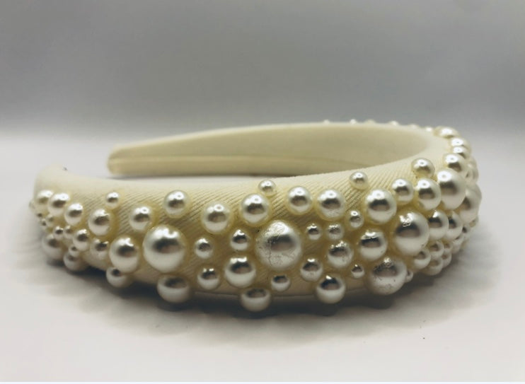 Pearl Encrusted Head Band