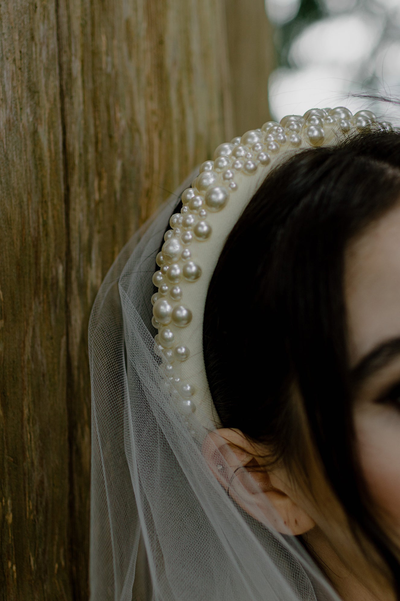 Pearl Encrusted Head Band