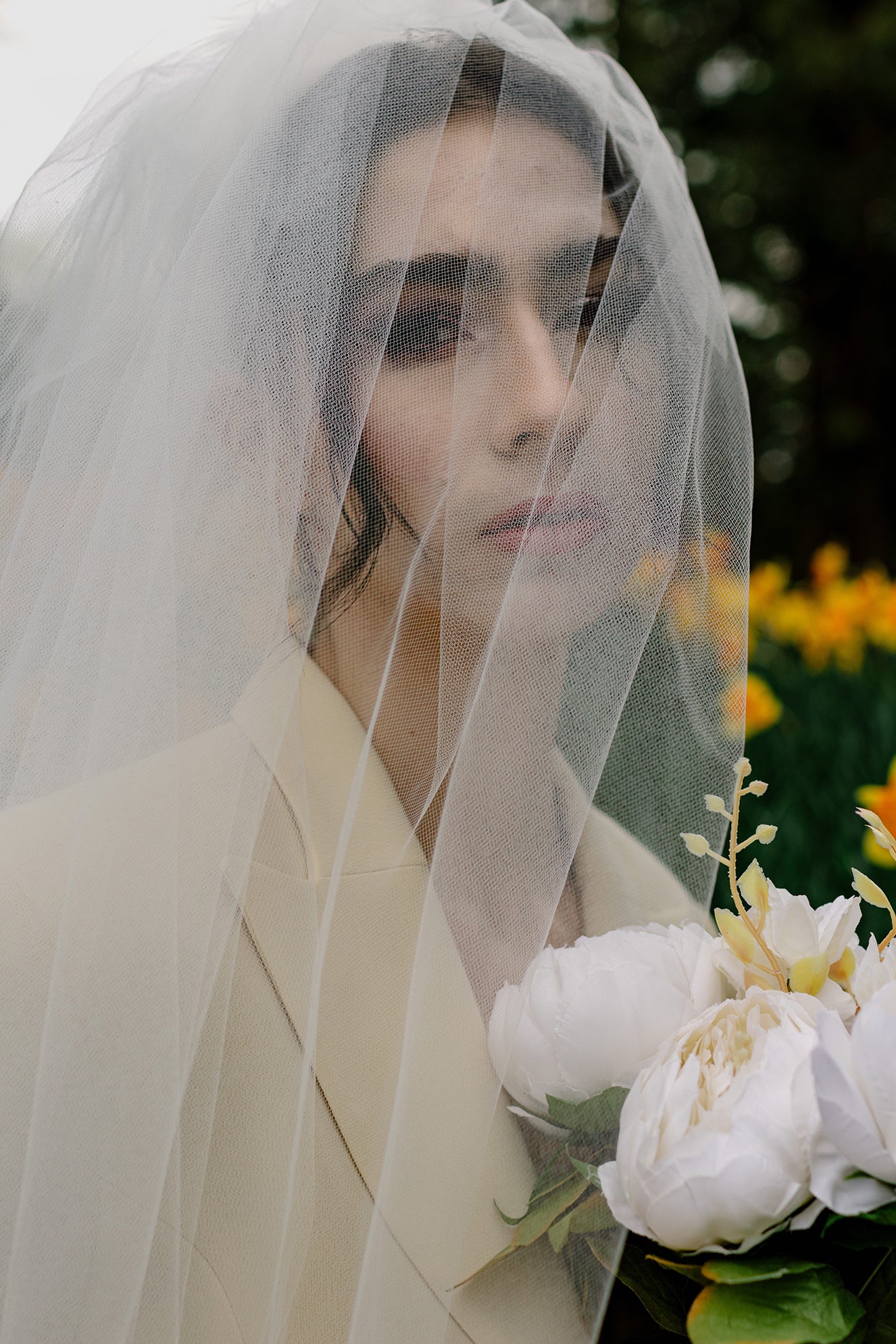 Veil & Blusher with Headband